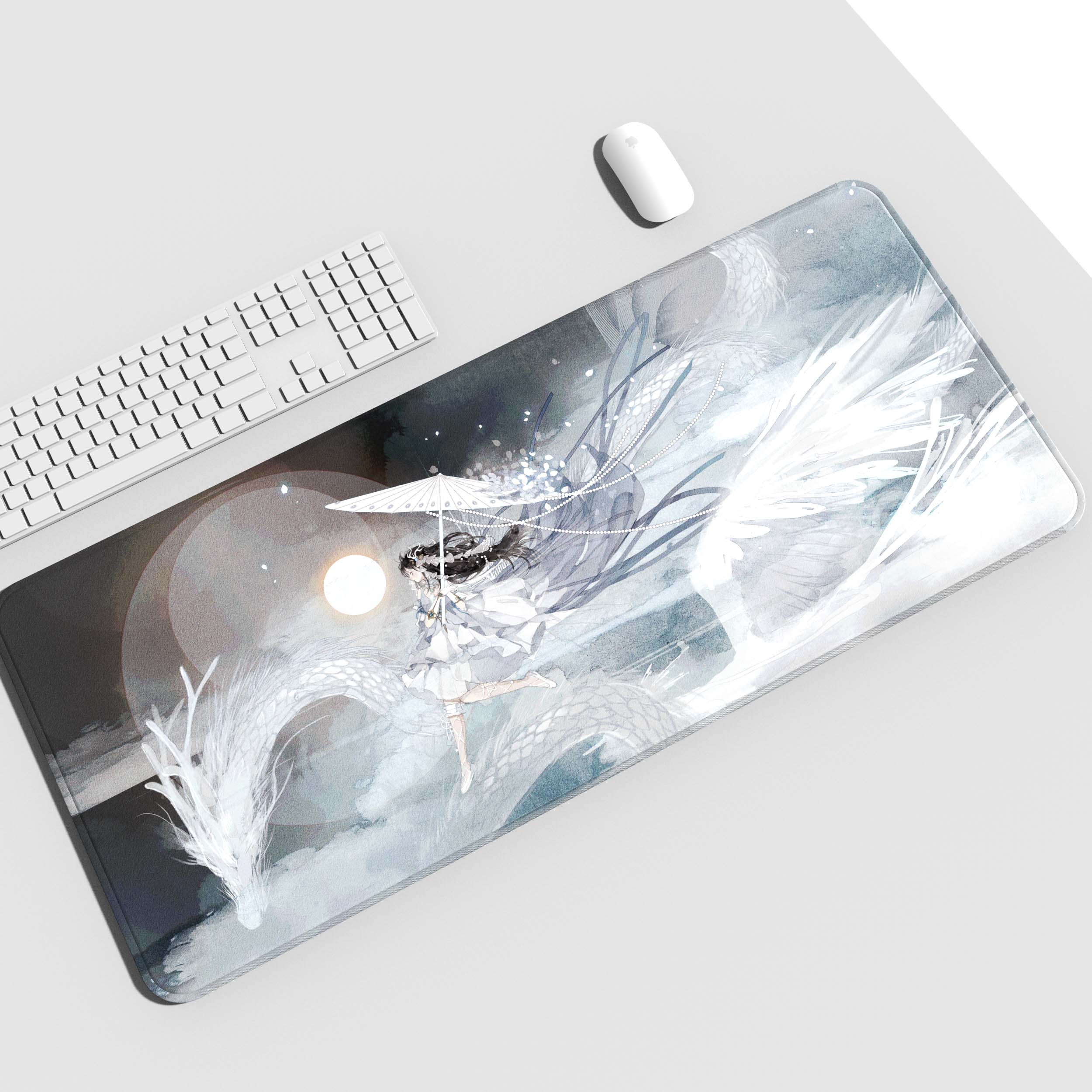 (Jianwang 3 genuine doujin authorization) Xiaohei produced a rubber mouse pad gift Xiuluo umbrella around Jiansan