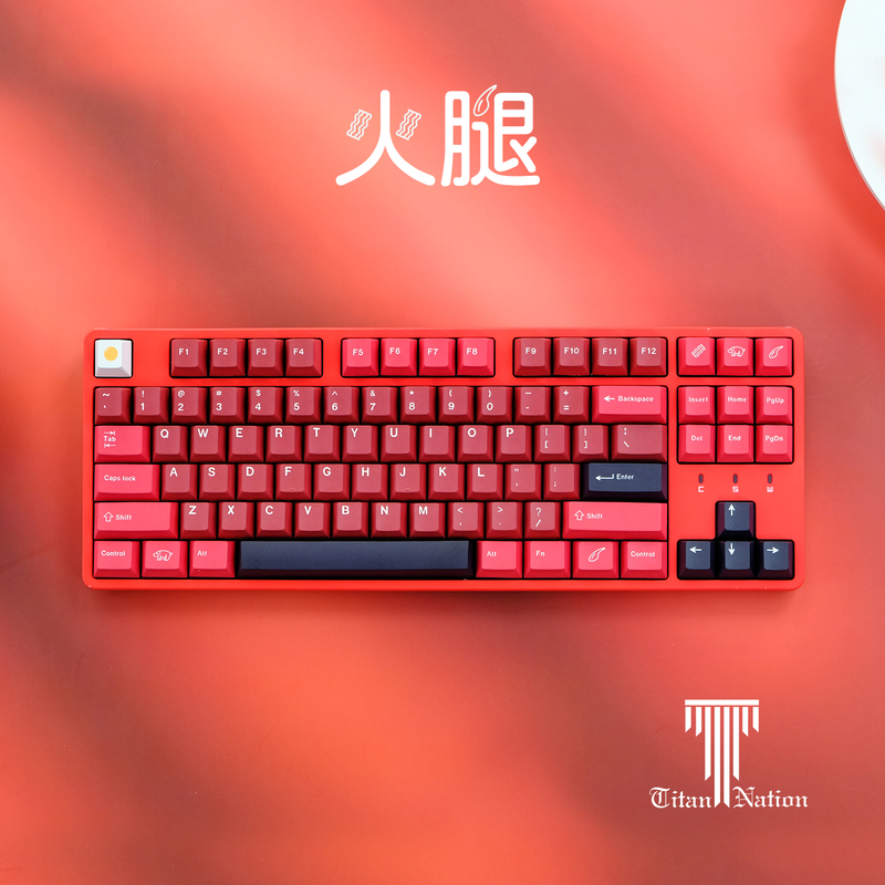 Titan Kingdom Gmk Replica Ham 129-Key Pbt Original Profile Full Five-Sided Dye-Sublimation Mechanical Keyboard Keycaps