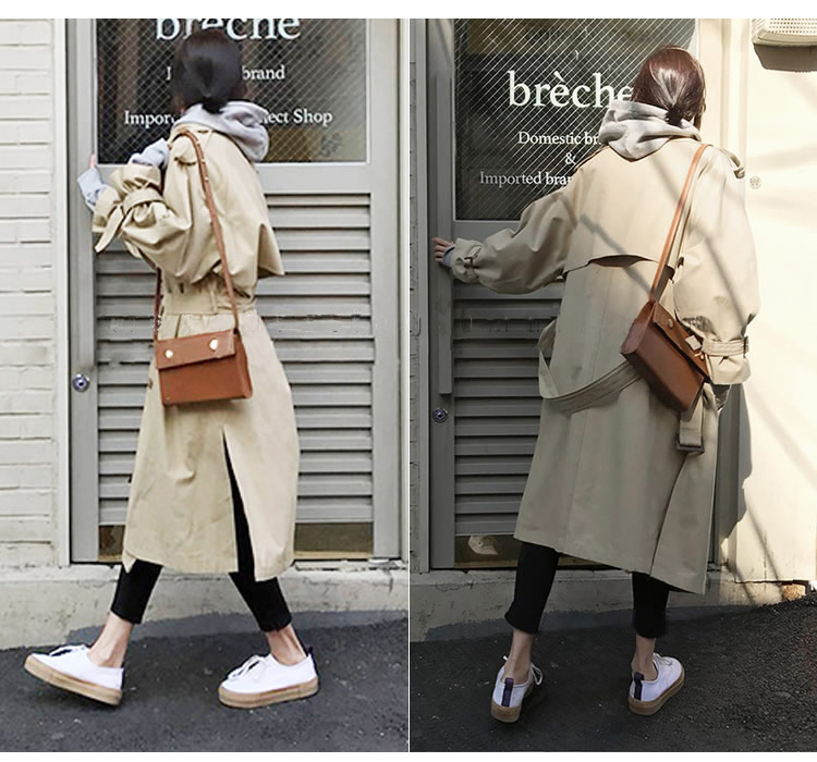 Trench pour femme en Coton en Coton - Ref 3225876 Image 19