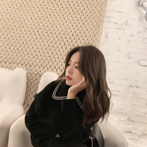 Navy style or small fragrant? 13 Good-quality small foreign winter clothes with high wool double-sided Jacket Women