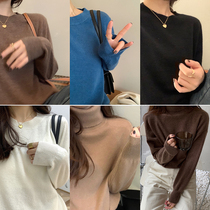 13 Good quality small man 100 cashmere sweater female high neck collar collar is in winter with zui nice coat