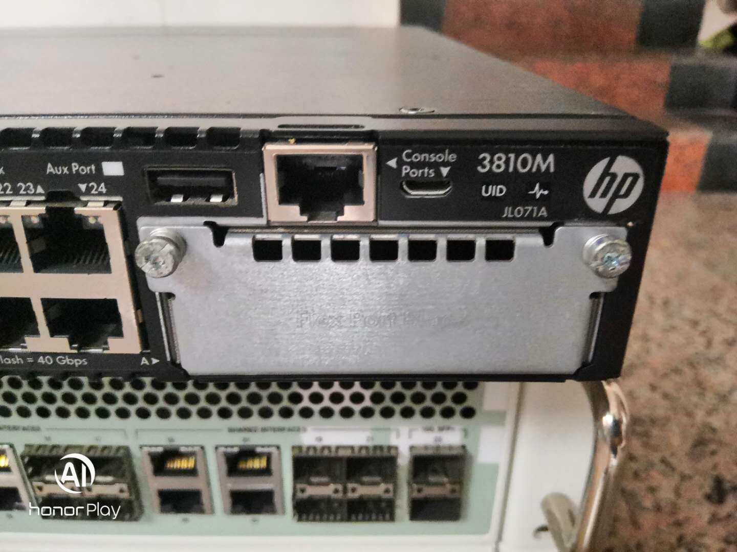 HPE ARUBA 3810M JL071A 24 full gigabit port supports extended tens of megabit network management switches