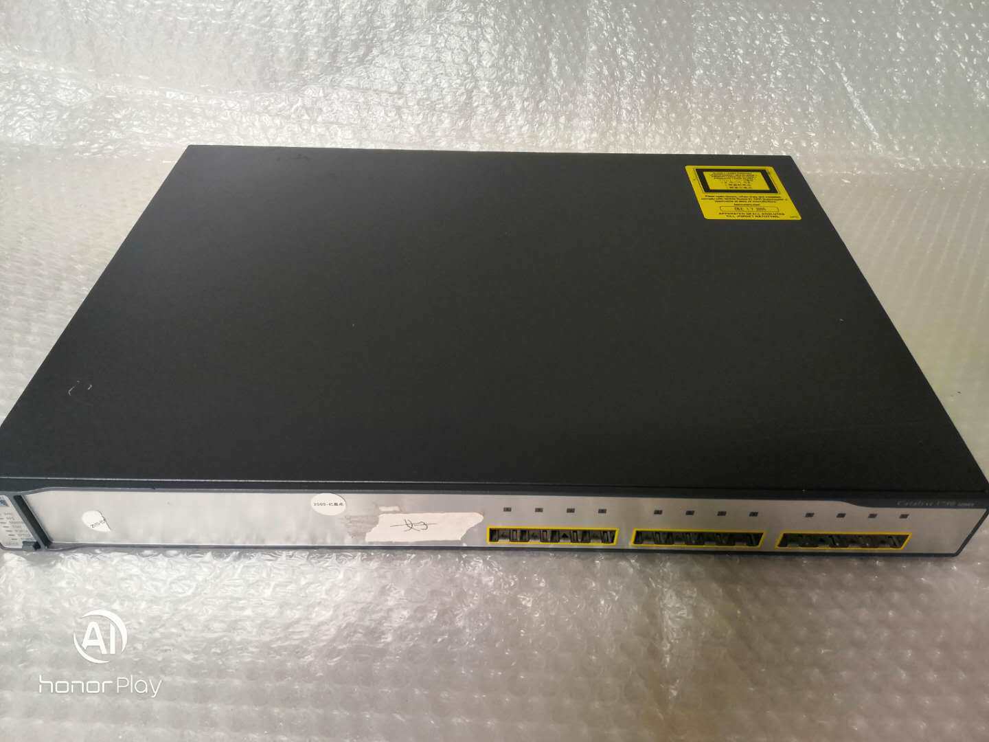 CISCO Cisco WS-C3750G-12S-S 12-port one thousand trillion SFP optical port three-layer management enterprise switch