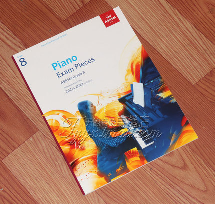 ABRSM Premier Piano examination examination works Piano Exam Pieces 8 VIII Class 2021-2022 years English