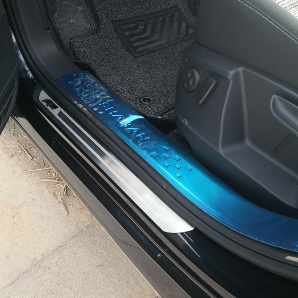 Suitable for the protection of the protection bright strips of the Collision Avoidance Strips of the Entrance Pedal Threshold Bar of the Foxsyran Reserve Box Guard