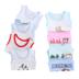 Childrens vest sling mùa hè mỏng bé bông tre bông bông đáy. 