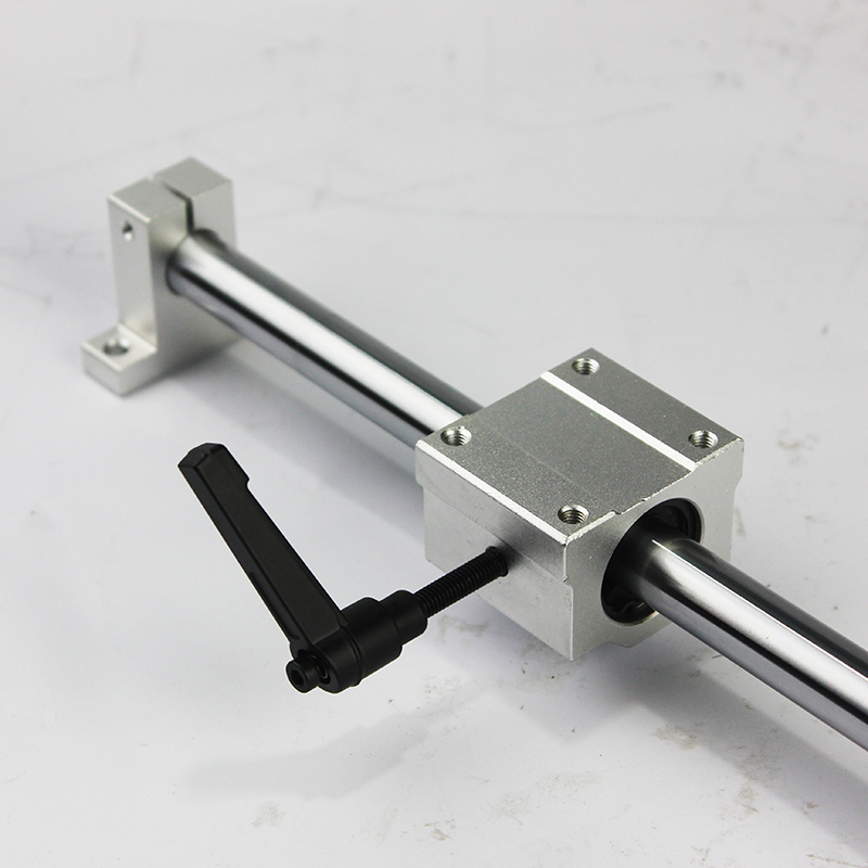 [USD 8.35] Linear Bearing with Lock Positioning Fixed Slider Guide Rail