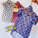 Muamuababy Fateless Cat Olde Sphinx Devin Spring и Summer Anti-Fall Sweater Print Print