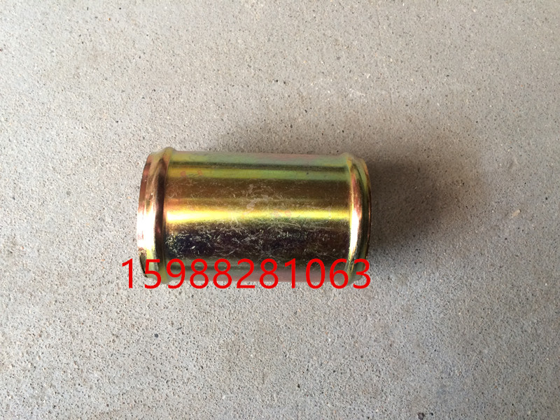 Large truck water tank water pipe iron joint iron straight through the elbow large head silicone hose directly