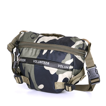 Outdoor camouflage military bag tactical liberation bag shoulder crossbody sports backpack waterproof canvas chest hanging bag running Bag Men