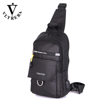 Chest Bag Mens bag outdoor leisure small bag shoulder cross body chest bag waterproof canvas tide Korean backpack New