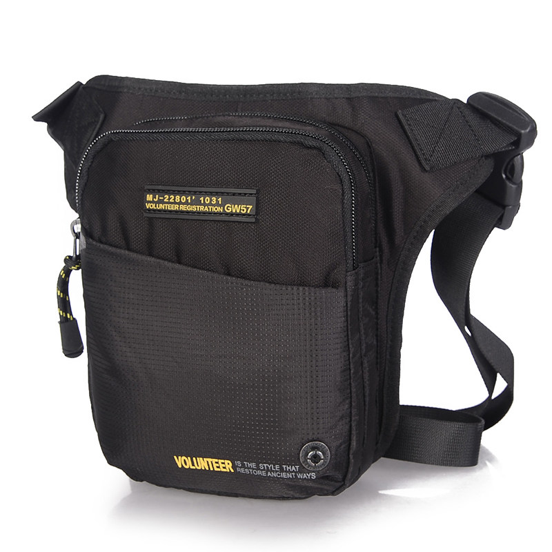 Leg bag men's multi-functional outdoor waist bag leisure motorcycle mini bag sports cross-body bag backpack riding cloth bag tide