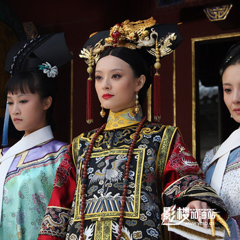 New Tv Series Costume: Zhen Huan's Ancient Costume, Qing Dynasty Concubine Outfit, Sun Li's Classical Queen Attire