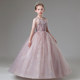 Children's dress high-end girls' princess dress birthday hostess evening dress catwalk piano performance clothing foreign style