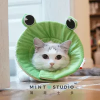 Minto Kojima Kojima Elizabeth Cat Circle Circle Круг Домашние животные любимые домашние животные любят облизывать и прикрывать укус