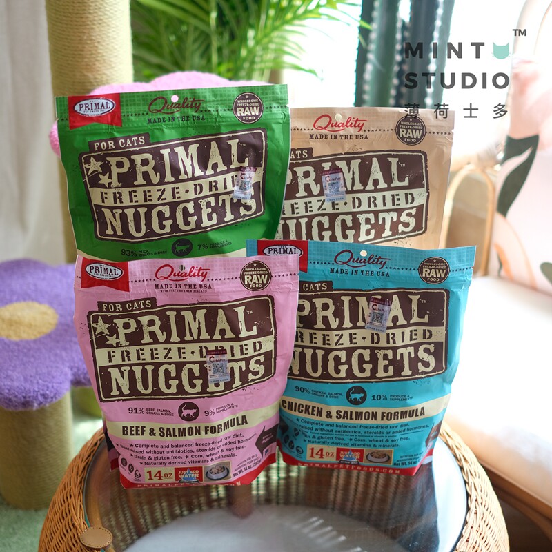 Mint Stoo Primal cat staple food freeze-dried PR whole cat food freeze-dried nutrition fresh meat food 397g