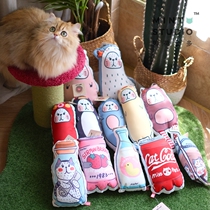 The mint is much more to quit the family strikes MISSPET kitty toys can catch a cat mint doll holding pillow