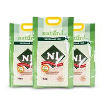 Mint Shito three packs N1 tofu corn cat litter 17 5 deodorant and dust-free Good clumping peach green tea original flavor