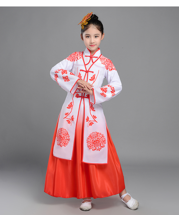 Qiao Hua Dan trình diễn trang phục xà phòng áo choàng múa hoa lê trang phục trẻ em Bắc Kinh Opera kịch cổ điển khiêu vũ cô gái Qiao Hua Dan váy bale múa cho bé