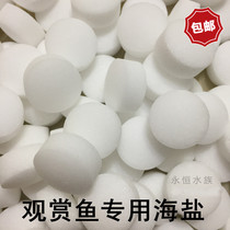 Aquarium fish dedicated gluten meal sea salt must be front white inside and outside the rain forest from the parasites of insecticide yu le bao chlorine