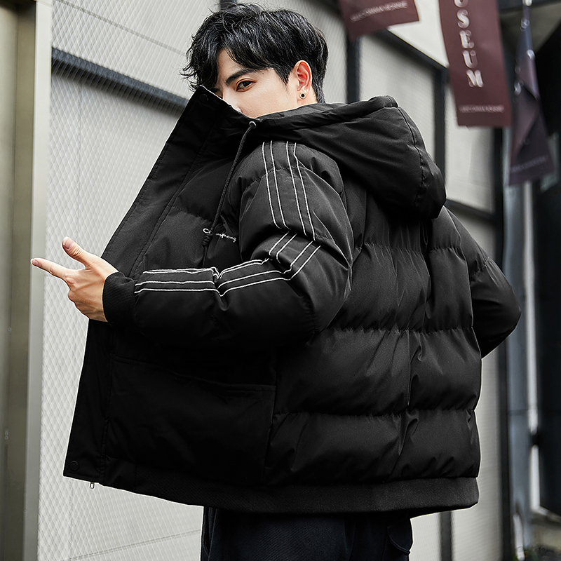 棉衣冬季棉袄2019年新款外套男士韩版潮流棉服工装潮牌冬装