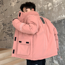 【反季大促】ins工装羽绒棉服立领外套