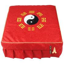  Worship stool cover Tai Chi gossip Worship chair cover Futon cushion Meditation Zen cushion cover Buddhist Taoist supplies Meditation chanting Yoga