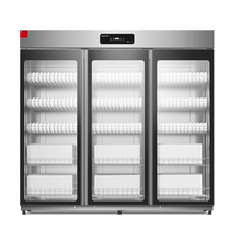Demax commercial disinfection cabinet large capacity ultraviolet disinfection stainless steel vertical three-door unit kitchen canteen