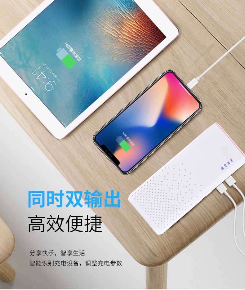 Điện thoại di động Apple Android đa năng sạc kho báu 7500 mAh nhỏ gọn cầm tay di động tùy chỉnh cô gái quyền lực