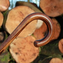 British gentlemans walking stick British fashion retro crutches solid wood crutches non-slip climbing stick Acacia Wood civilized stick