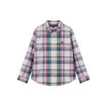 TeenieWeenie Kids 25-year new boys comfortable fit college style pattern shirt