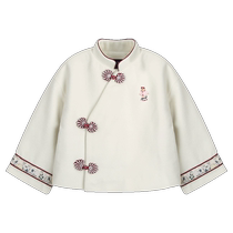 (Chinese style) TeenieWeenie Kids bear childrens clothing 22 spring New Years greetings woolen coat