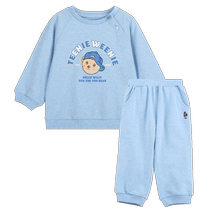 Teenie Weenie Kids Kids Kids dress for boys and girls 23 years summer sports suit