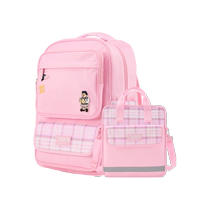 TeenieWeenieKids bear childrens clothing 24 spring new style boys and girls grade 3-6 water-repellent backpack