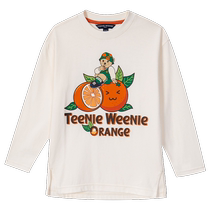 TeenieWeenie Kids ours vêtements pour enfants pour garçons et filles 23 hiver pur coton mignon imprimé T-shirt