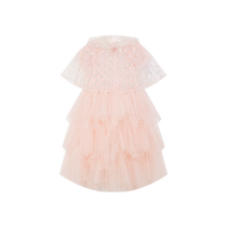 TeenieWeenie Kids 24 summer new girls sequined mesh shawl dress