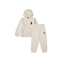TeenieWeenie Kids Bear Childrens Wear 23rd Fall and Winter Boys and Girls Polar Fleece Sweatshirt and Sweatpants Set