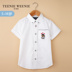 TeenieWeenieKids Bears Trẻ Em Mùa Hè Mới Thời Trang Casual Kids Áo TKYW72501A Áo sơ mi