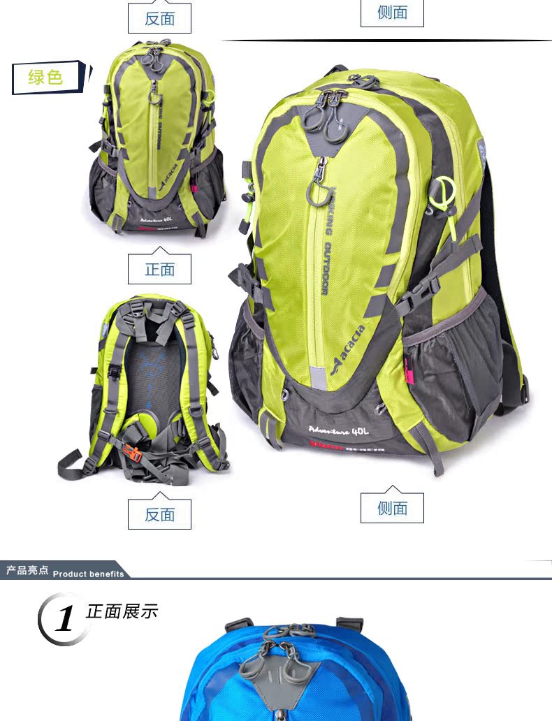 Sacoche pour vélo mixte ACACIA - Ref 2217837 Image 13