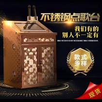 Ktv karaoke cabinet entertainment club box karaoke station power amplifier cabinet audio cabinet touch screen slope karaoke cabinet