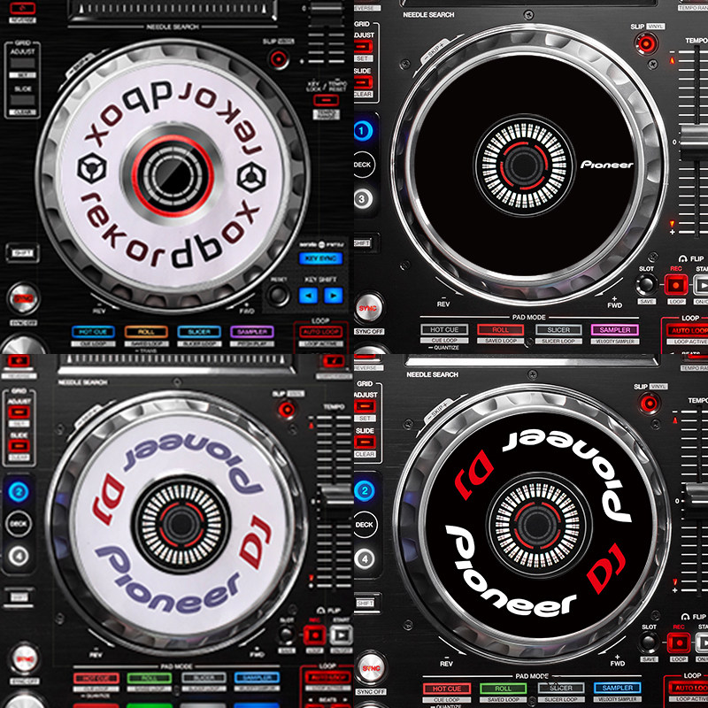 [USD 6.87] Pioneer DDJSB2 SB3 RB 400 SR2 SX SX2 RX RX2 controller turntable sticker Wholesale