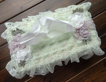 Foreign trade exports British court retro lace paper towel set paper set value romantic beautiful two color