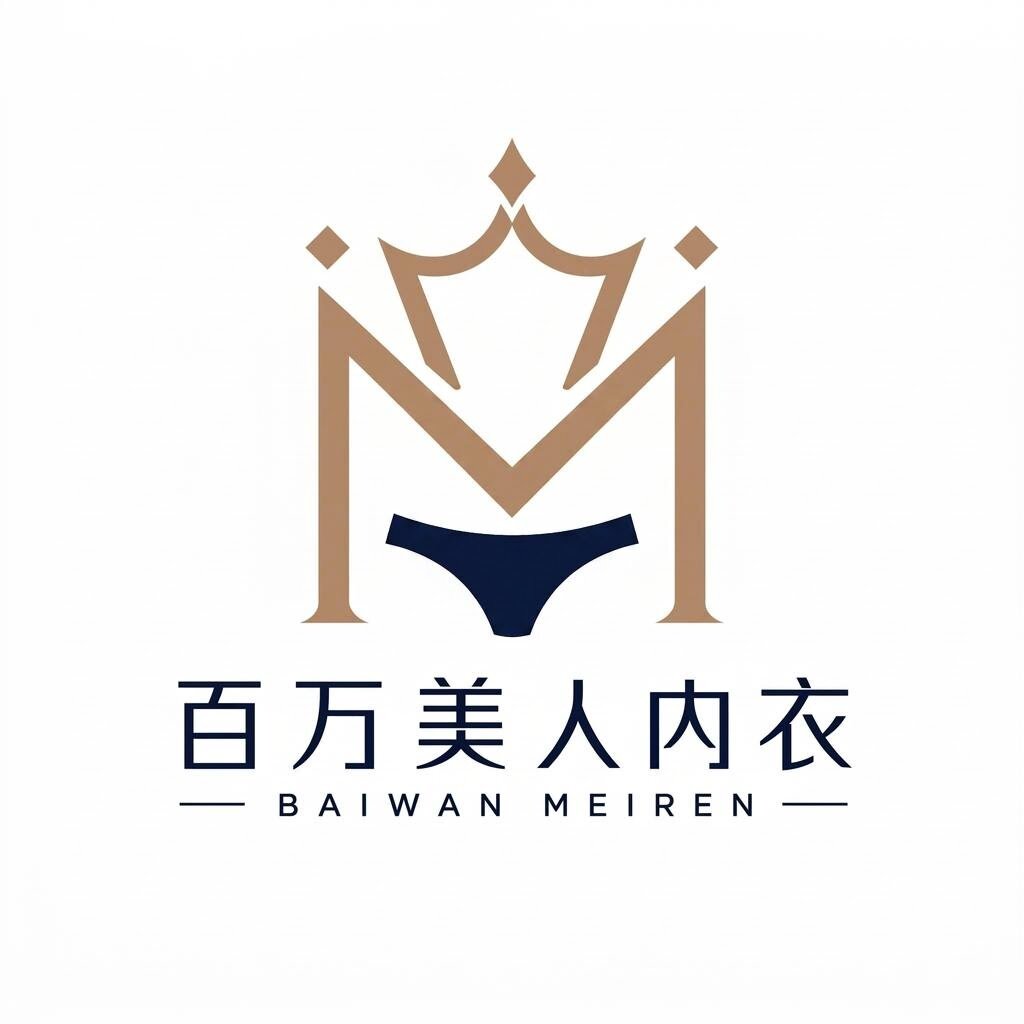 百万美人内衣的LOGO