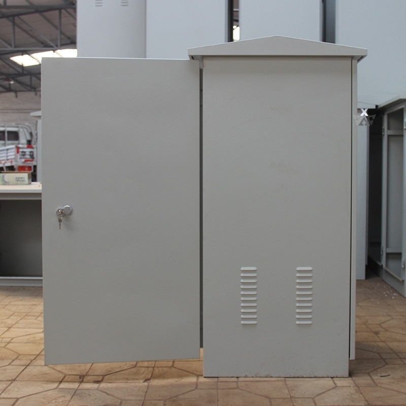 Electronic coded lock cabinet enclosure Monitoring lever cabinet Rain-proof enclosure monitoring wall-mounted floor cabinet 1 2 m Outdoor