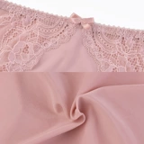 Кружевной красный оберег на день рождения, нижнее белье, сексуальные штаны, трусы, средняя посадка, 2W