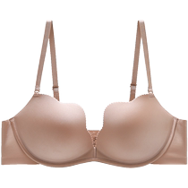 Embrys counter new product Rose Cup Glossy Seamless Underwear Womens Small Breast Push Up Wireless Bra EB00814