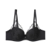 E-BRA Women Deep V Lace Dripping Cup Bra Under Thin Thin Thin Dày KBR0051 - Áo ngực thể thao Áo ngực thể thao