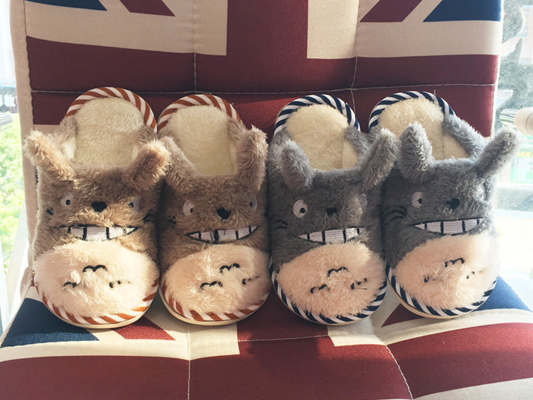 Pantoufles enfants en suède pour hiver - semelle plastique - Ref 1008087 Image 7