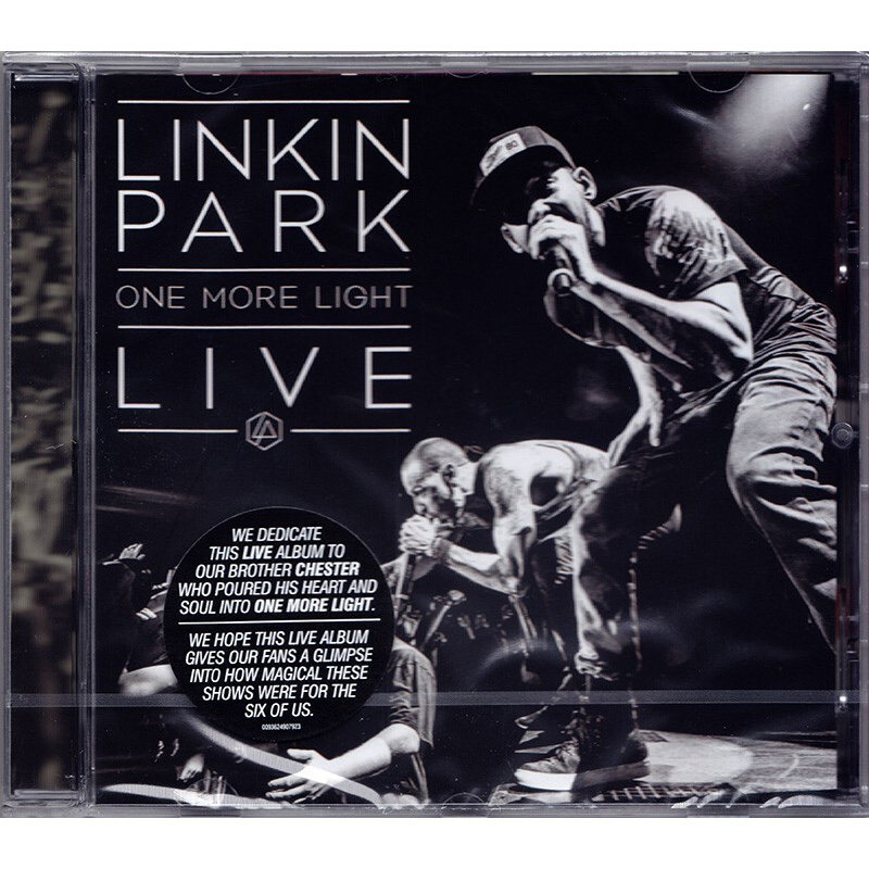 Spot genuine Lincoln Park album Linkin Park One More Light Live CD Records