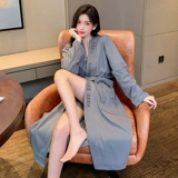 Осенний хлопковый банный халат, быстросохнущая пижама, демисезонный лонгслив, 2021 года